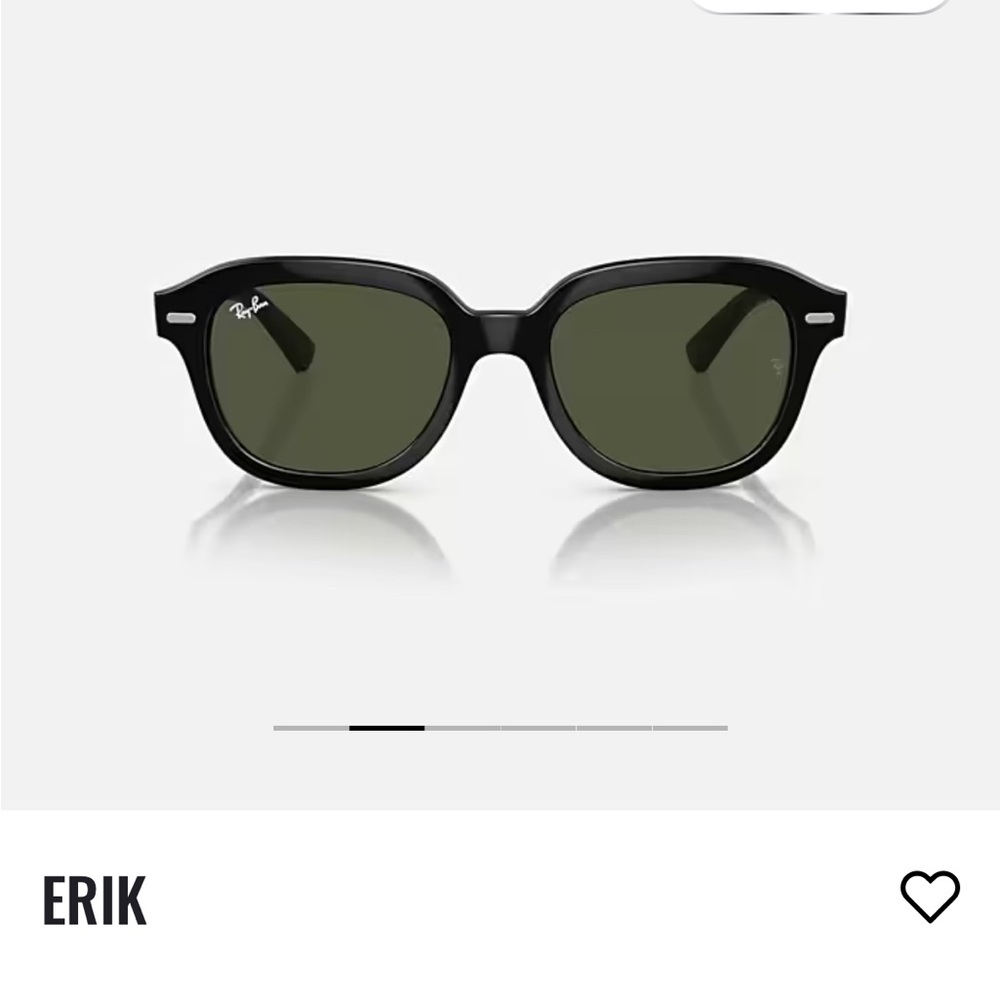 Ray-Ban Black Erik Sunglasses
